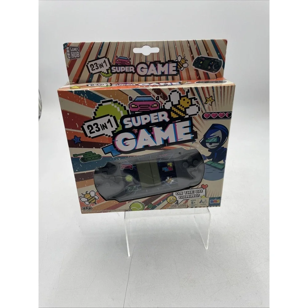 23 In 1 Super Games On The Go Gaming-NEW IN BOX